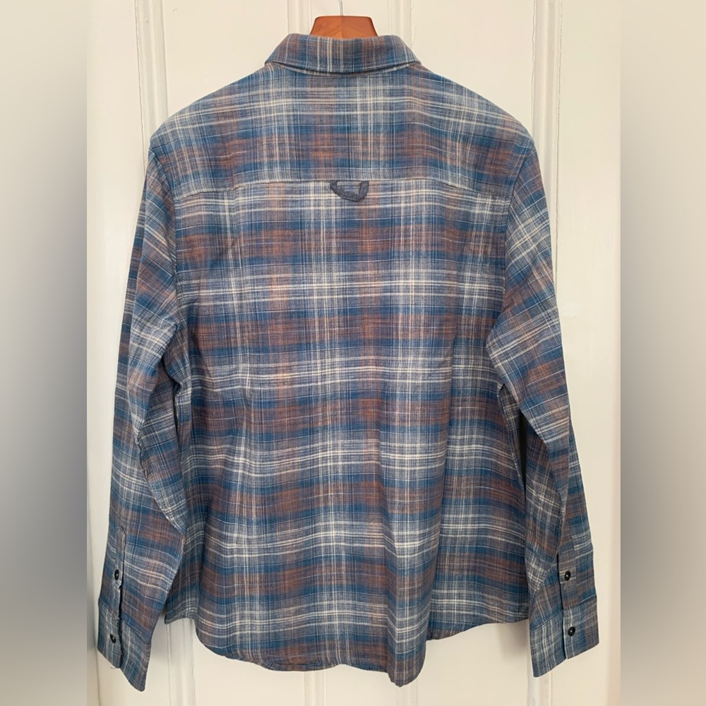 NWT Jeremiah Men’s Flannel Long Sleeve Button Down Shirt - Size L - Picture 2 of 4